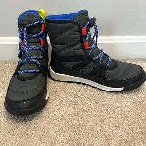 Sorel Kids Boots in Gray and Blue